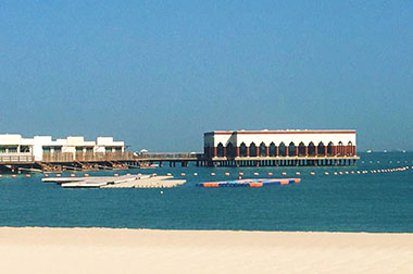 Katar'ın Doha şehrindeki Marsa Katara Restoranı için Uniview Güvenlik Kamerası Çözümü